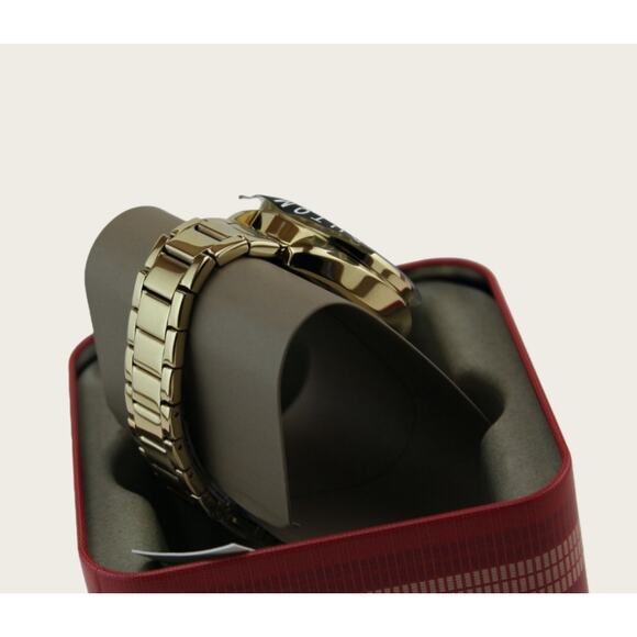 Fossil BQ3729 Women Silver Skeleton Dial & Gold Toned Automatic Watch - Picture 4 of 6